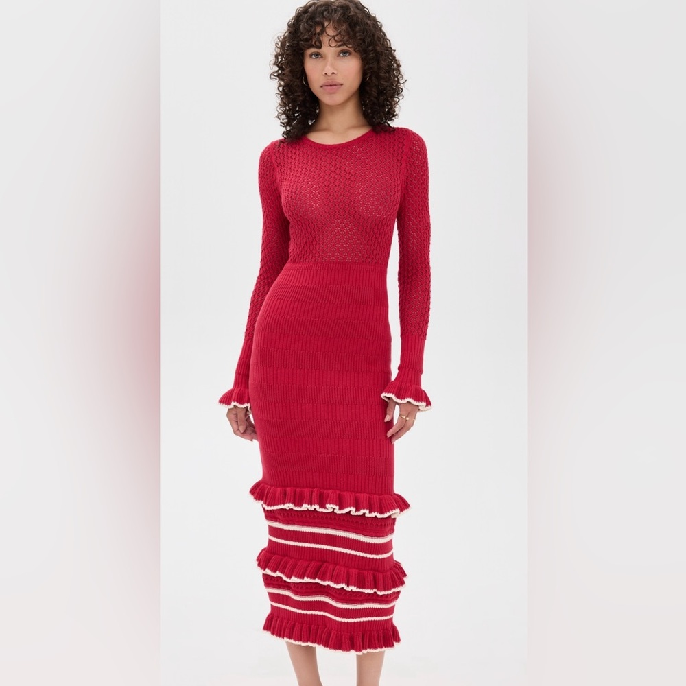 NWT Kivari Rafaela Knit Midi Dress